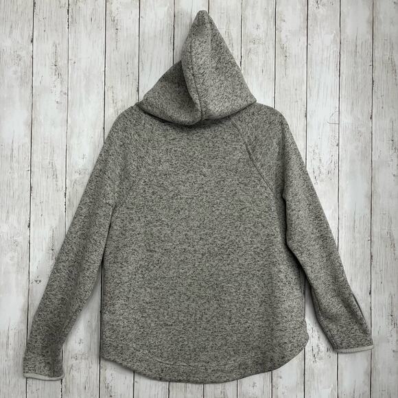 Champion C9 Gray Brushed Back Breathable Long Sleeve Hooded Sweatshirt Large - Picture 3 of 9